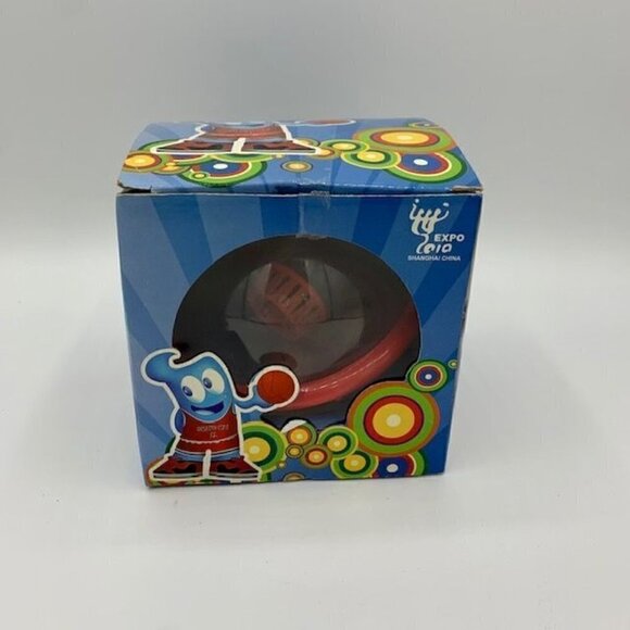 Shanghai 2010 Expo Bao Bao Electronic Basketball Game Toy "Haibao Slam Dunk" - Picture 1 of 8
